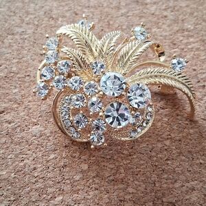Beautiful Shiny Gold Brooch